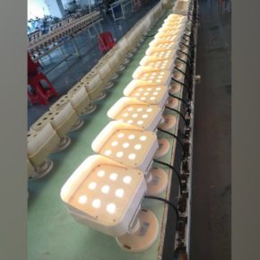 Светильник направленный СЕРИИ SQUARE COMPACT 18Вт 24V IP67 — RGBW упр-е dmx512 UNI HAUSS