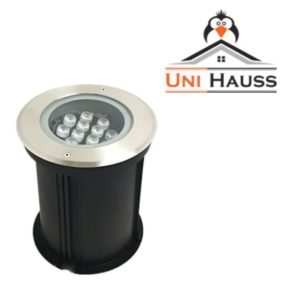 Поворотный грунтовый светильник 12w, IP67, 220V, Uni Hauss