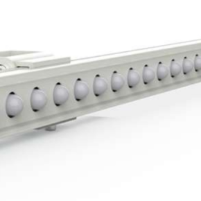 Светильник линейный накладной СЕРИИ МЕДИАФАСАД 12w 24V RGBW dmx512 поворотное крепление IP67 UNI HAUSS